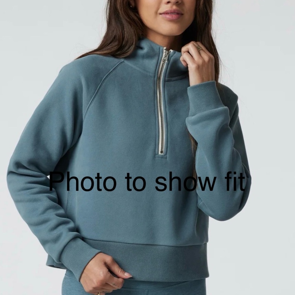 Vuori Half Zip (deep gray) - Picture 6 of 6